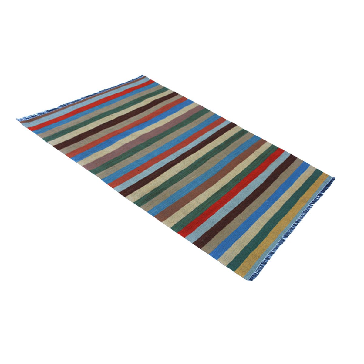 Nowoczesny dywan z kaktusa Kilim