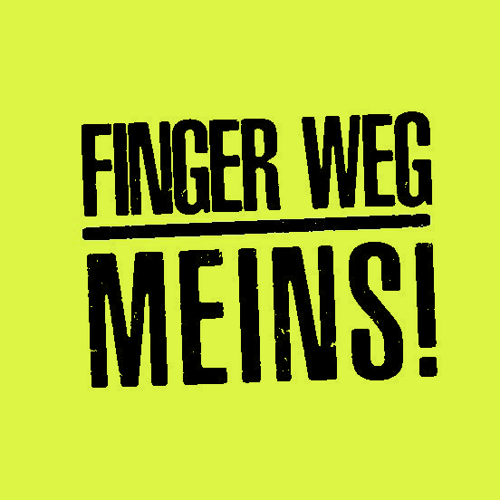 Notes samoprzylepny FINGER OFF - KOPALNI!