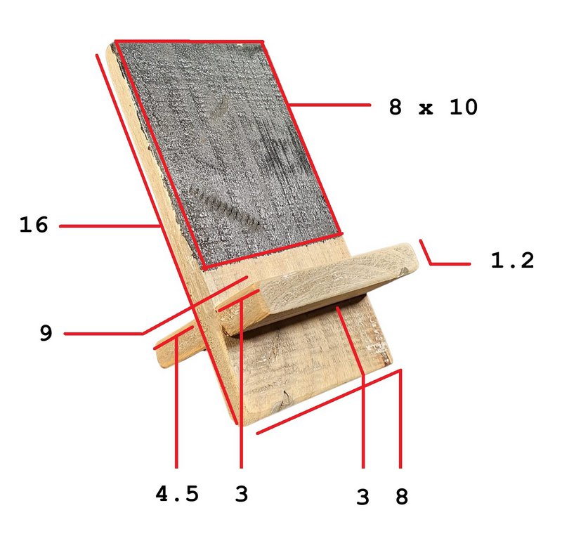 blackboard simple 16/8 old dutch
