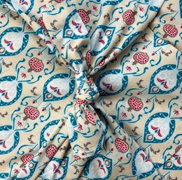 Furoshiki 3 størrelses bundt - enkeltsidet - teal - Fabrap