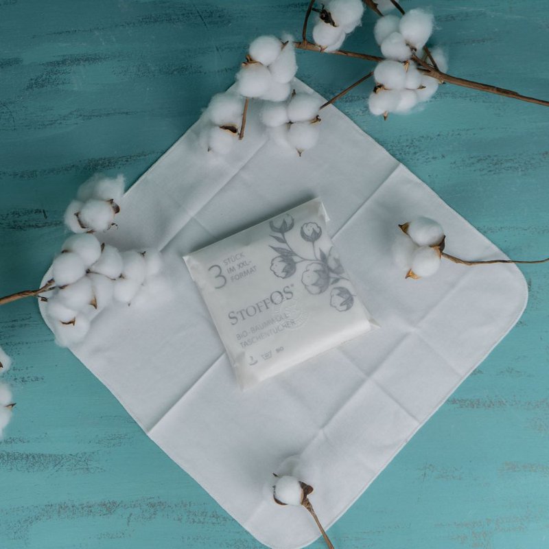 Håndter lommetørklæder Bio White M 3 -serie Tiny Box