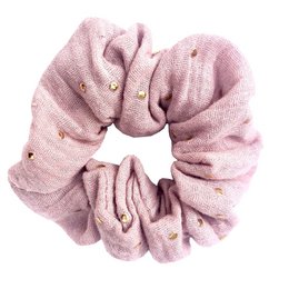 Scrunchie ze szczyptą złota