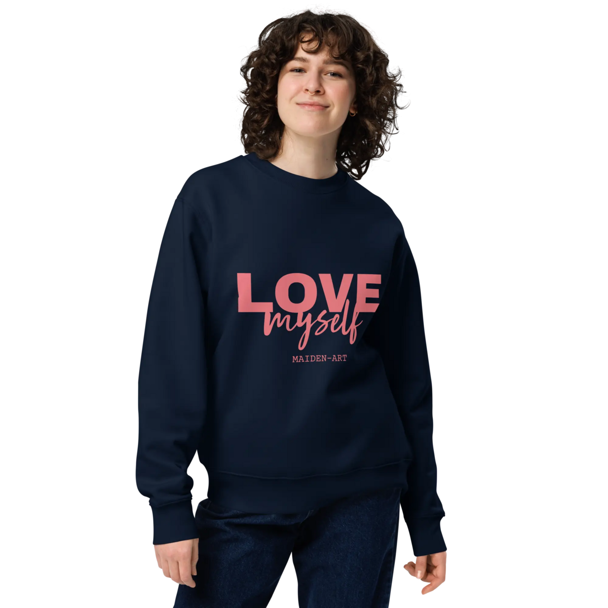 LOVE Myself Unisex øko sweatshirt