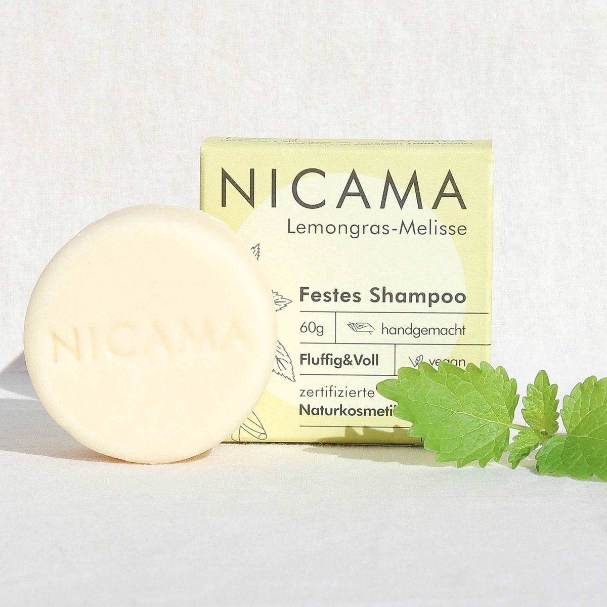 NICAMA - Champú Sólido - Bálsamo de Lemongrass (COSMOS)