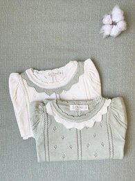 Completo in maglia Anna (Top e pantaloni)
