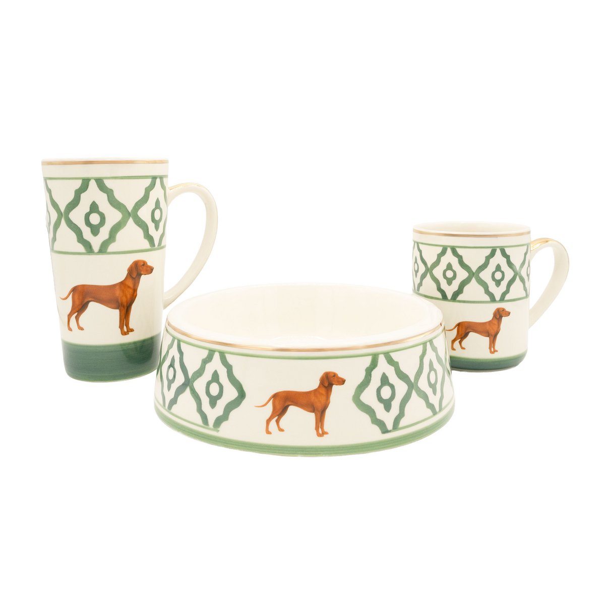 Hundenapf, Dog Bowl Model Vizsla