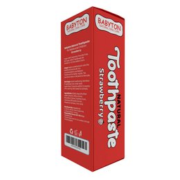 Babyton Natural toothpaste with strawberry taste 50g