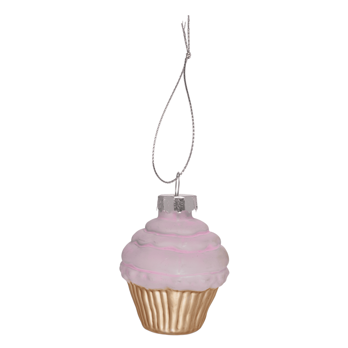 Glass tree decorations, Coffee, set of 3, Coffee