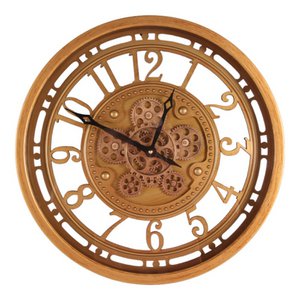 Wanduhr Key West 46 cm - Gold - Rund