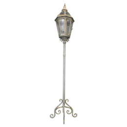 Lanterne gulvlampe h 164x26 cm shabby chic stil