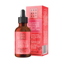 Hyaluronsyre, Dragons Blood, Bakuchiol, Biotin, Marin røde alger. Anti-aging serum (50 ml)