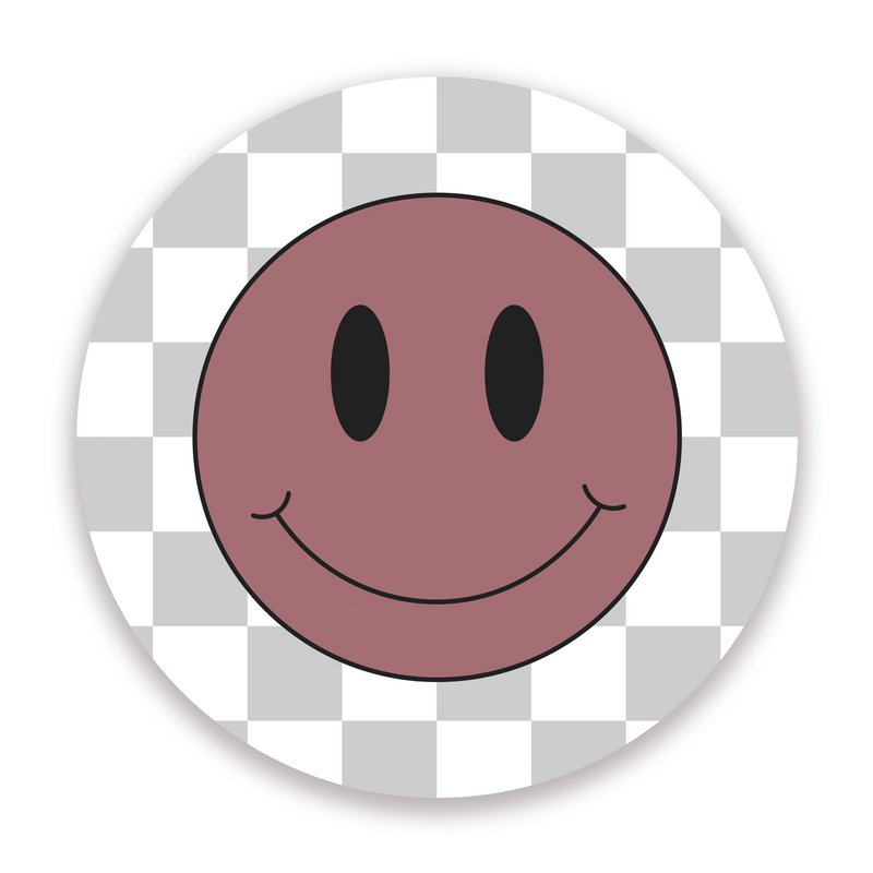 Wandkreis-Set Smileys Pink
