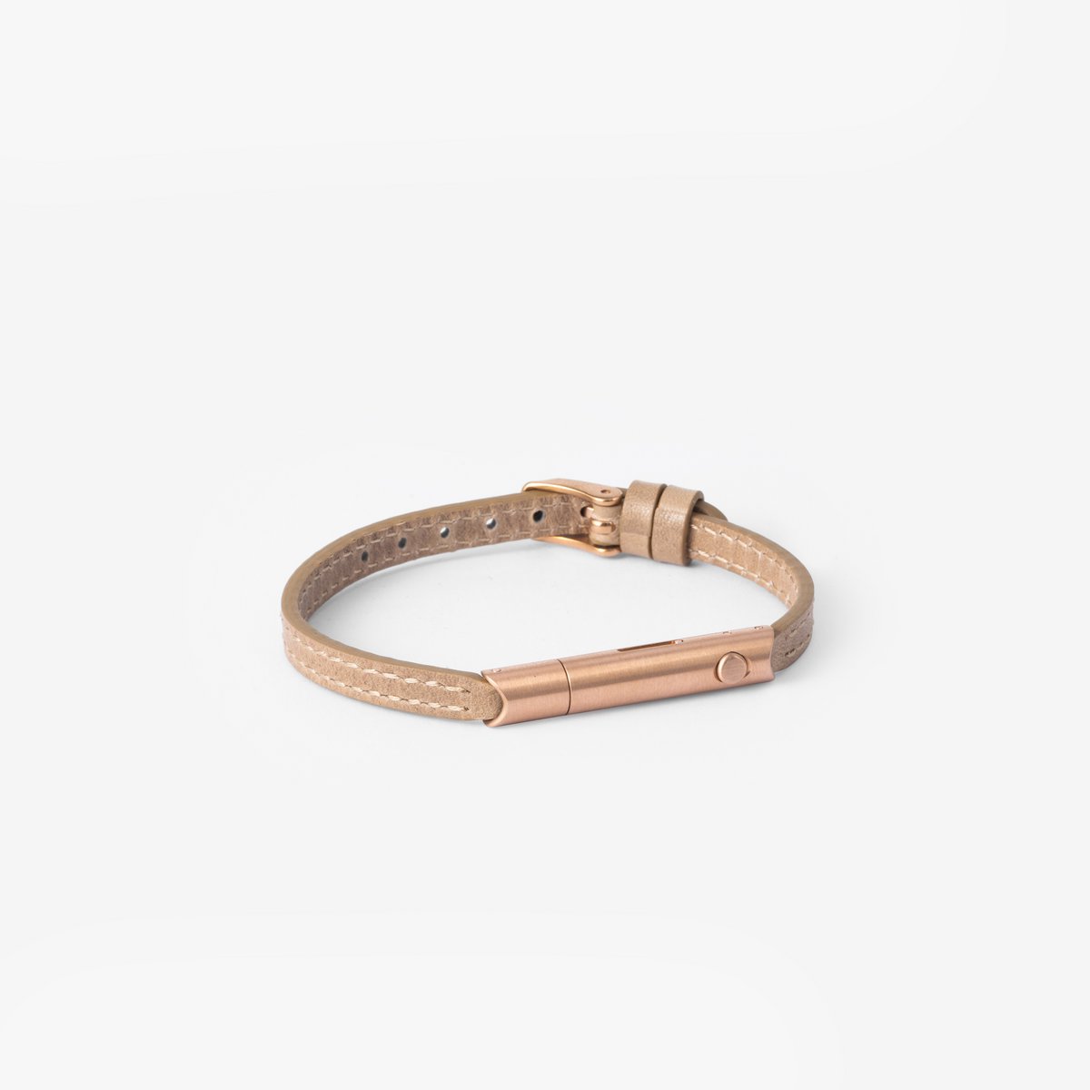 Self-defense Bracelet - Classic - Sand | Rose Gold