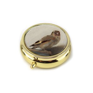 Pill box , Goldfinch, Carel Fabritius