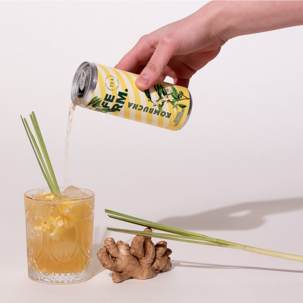 Ferm Kombucha Ginger Lemongrass