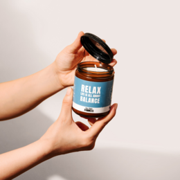 Gavelys – RELAX MOOD – Duftende håndlavet sojavoks