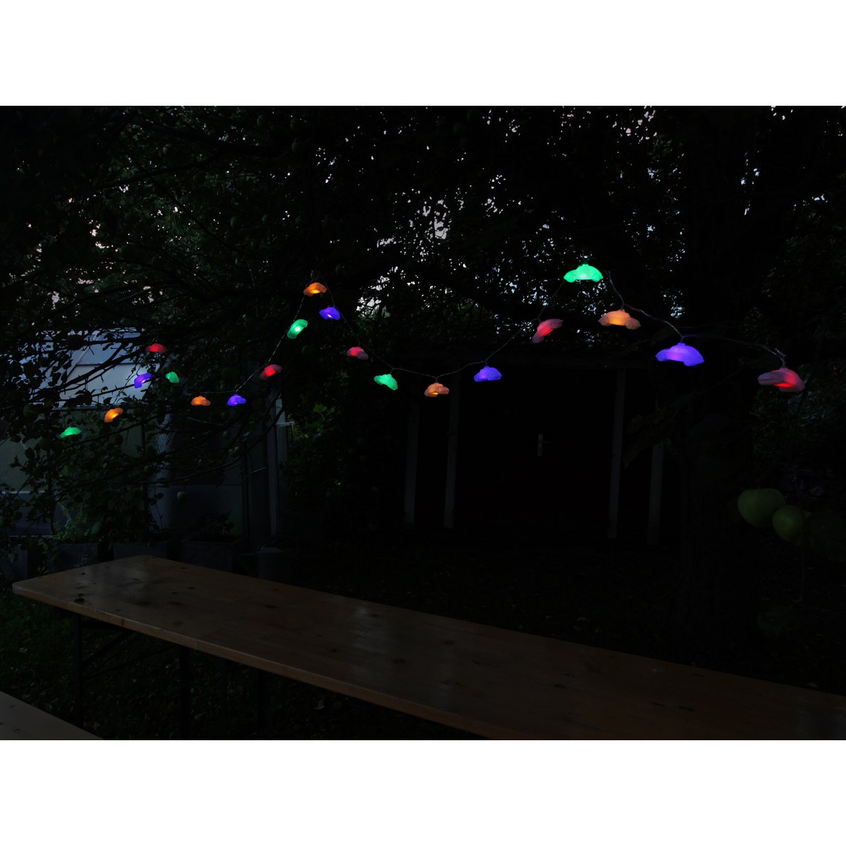 Volkswagen VW Beetle 3D-Lichterkette, 3 m, 20 x LED – mehrfarbig