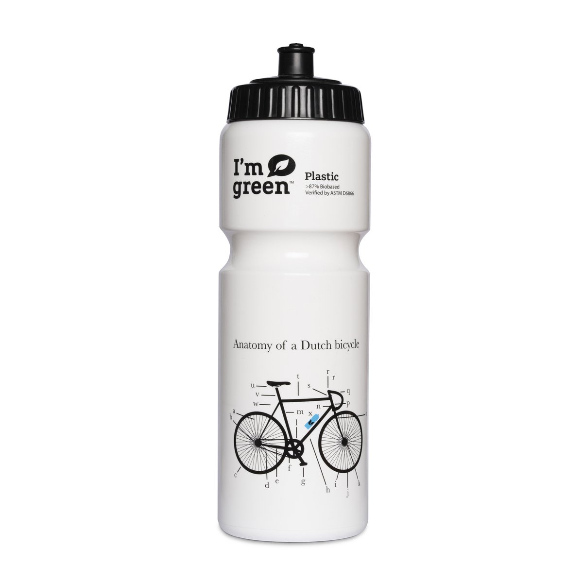 BIO eco sportbottle Bidon bicycle' 750 ml