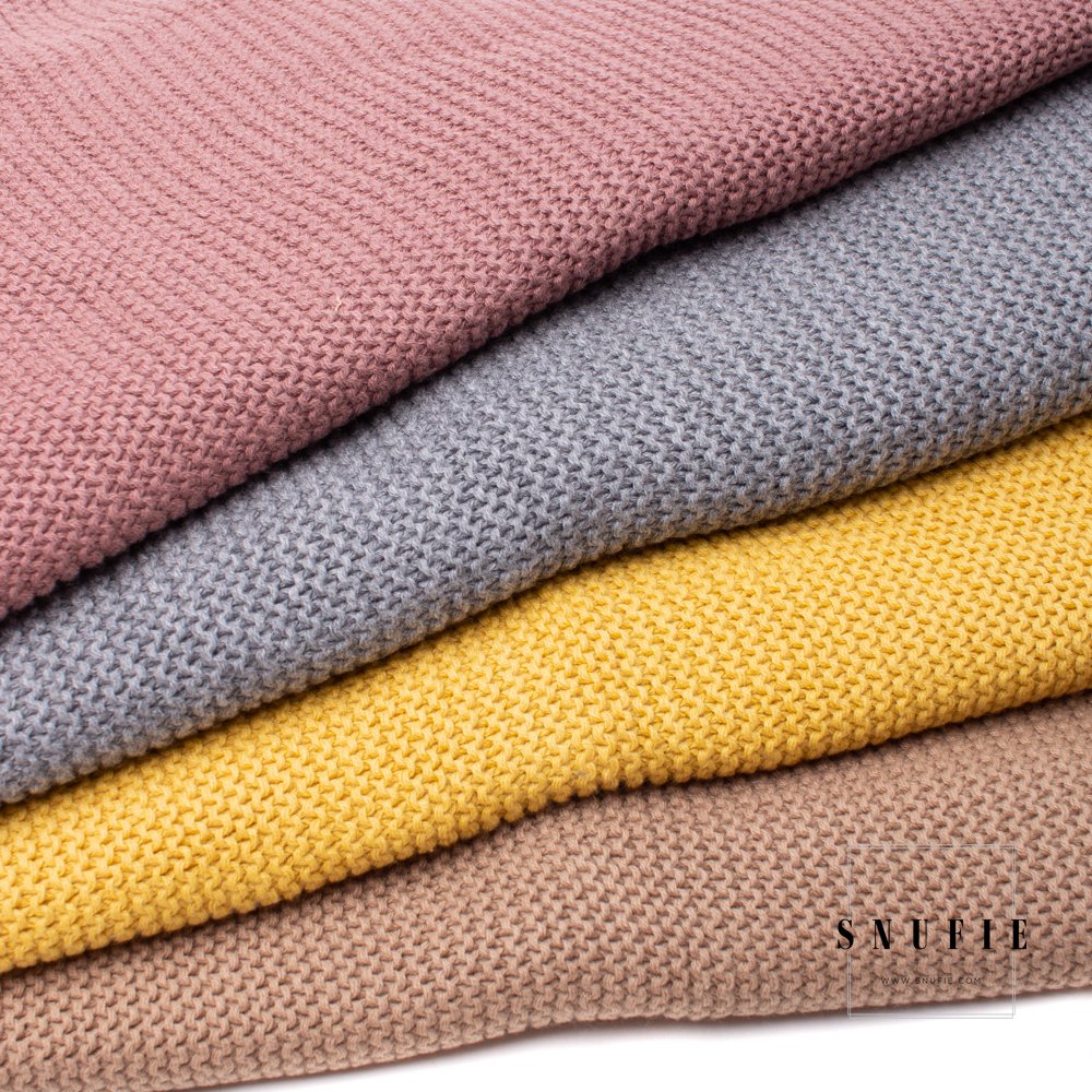 Couverture bébé | Tricoté | Oker