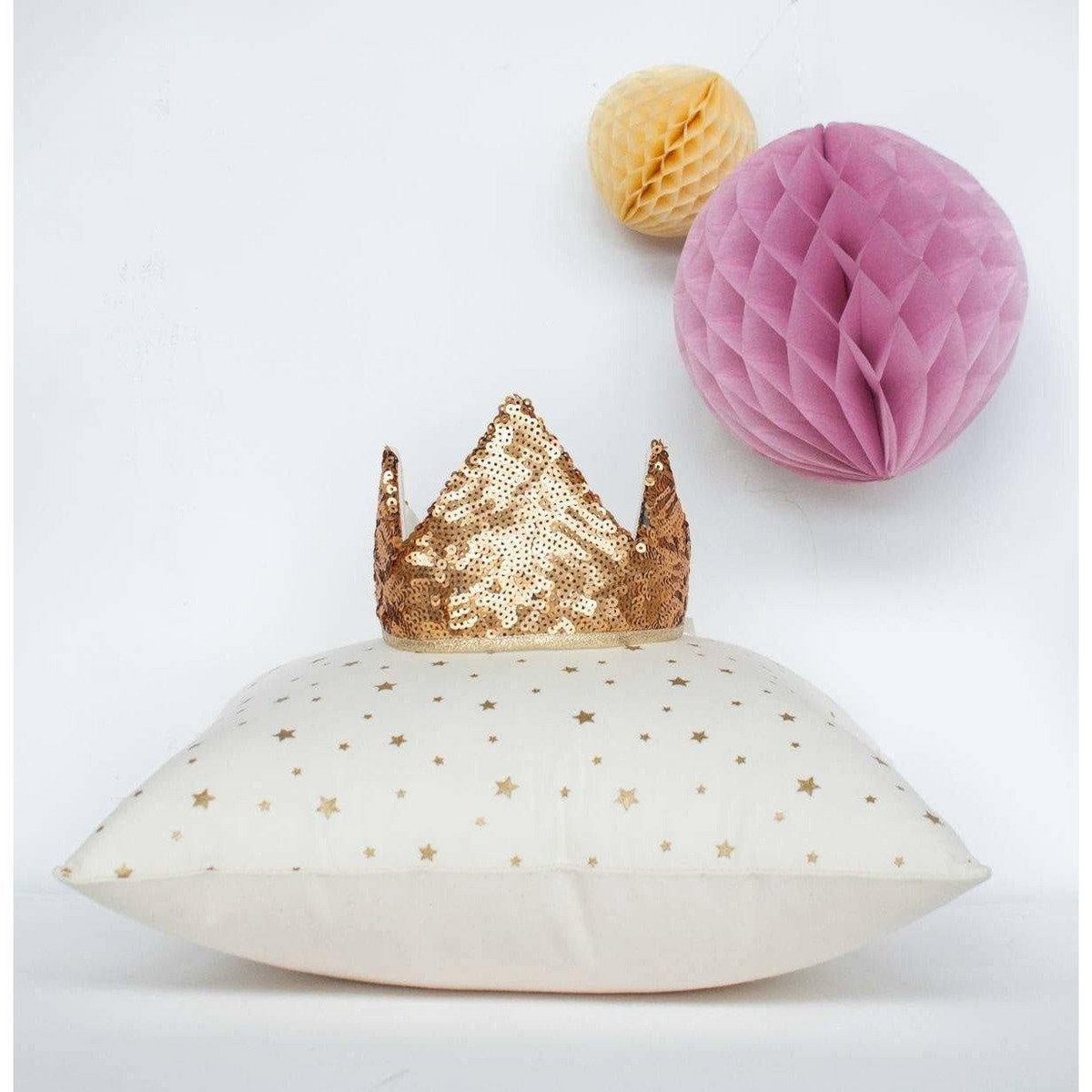 "Gouden pailletten" kroon