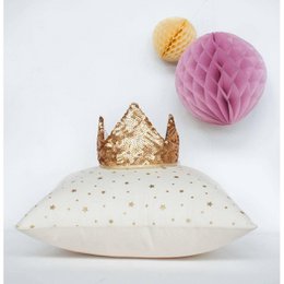 "Gouden pailletten" kroon