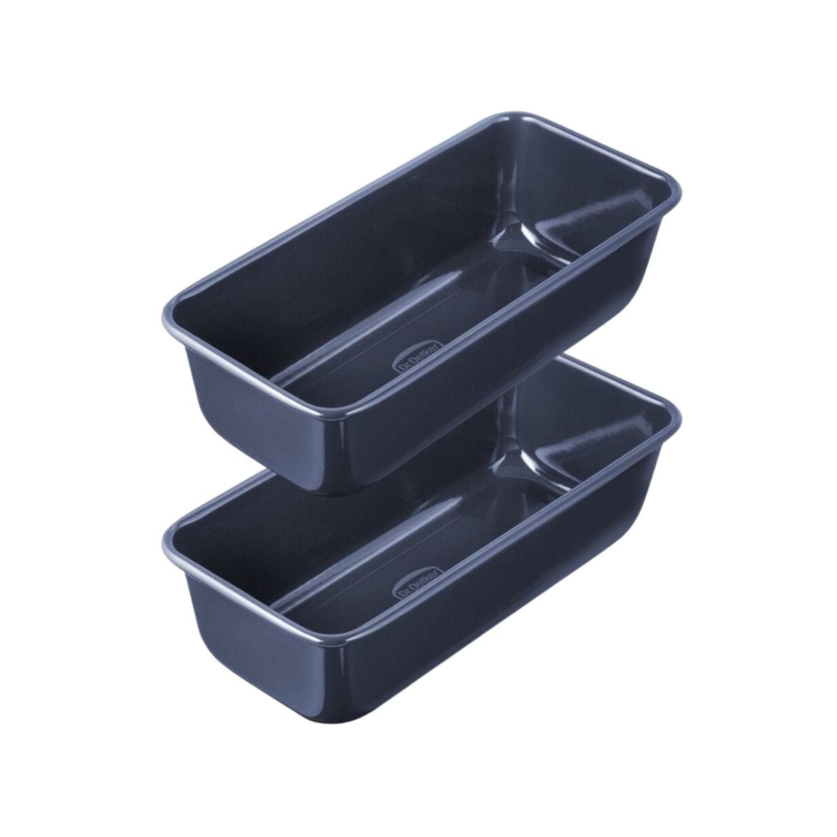 Juego de 2 moldes para tartas con esquinas redondeadas 25 cm Dr. Oetker Back Liebe