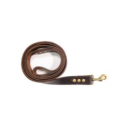 Soft leather leash from the Fluffy Puppy brand, length 175 cm, width 3 cm, hand made!