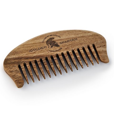 Wooden Beard Comb Smooth
