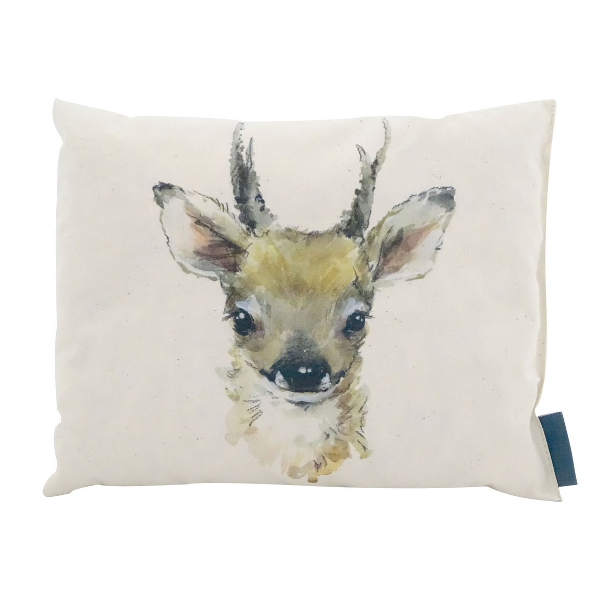 10 grenen kussens display: egel, vos, hert & Co. | 100% grenen | Natuurcadeauset | Kalmerend natuurlijk kussen met bosdiermotieven