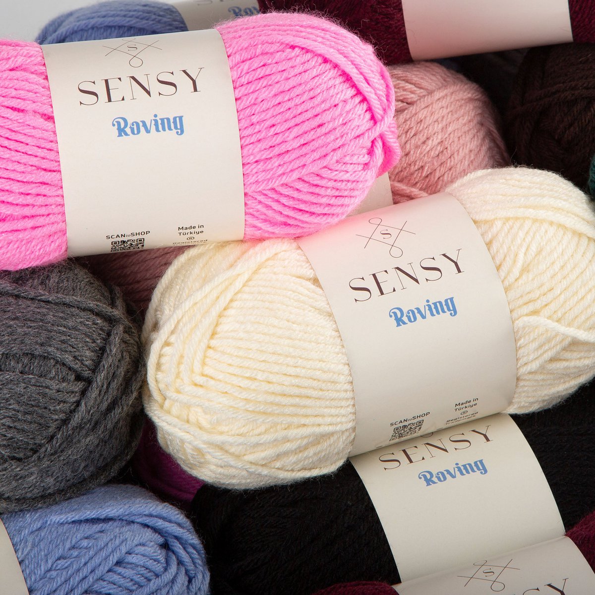 Filato Sensy Roving, 3,5 once, 132 iarde, calibro 5 ingombrante