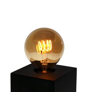 LED Loop-Filament Glühbirne, Vintage Look, E27, 2,5 W, 220 V, 8x12 cm