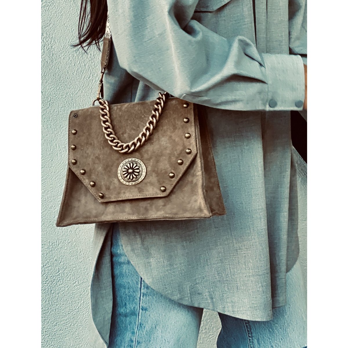 Chiara Mocca Suede