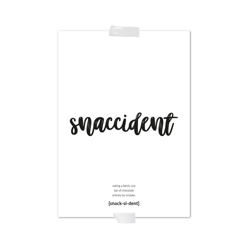 Accident | Poster (A3)