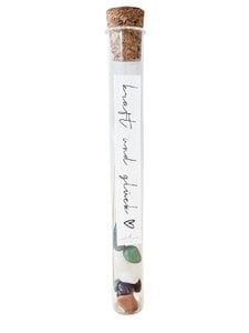 Just4You DE Glasröhrchen – Kraft und Glück