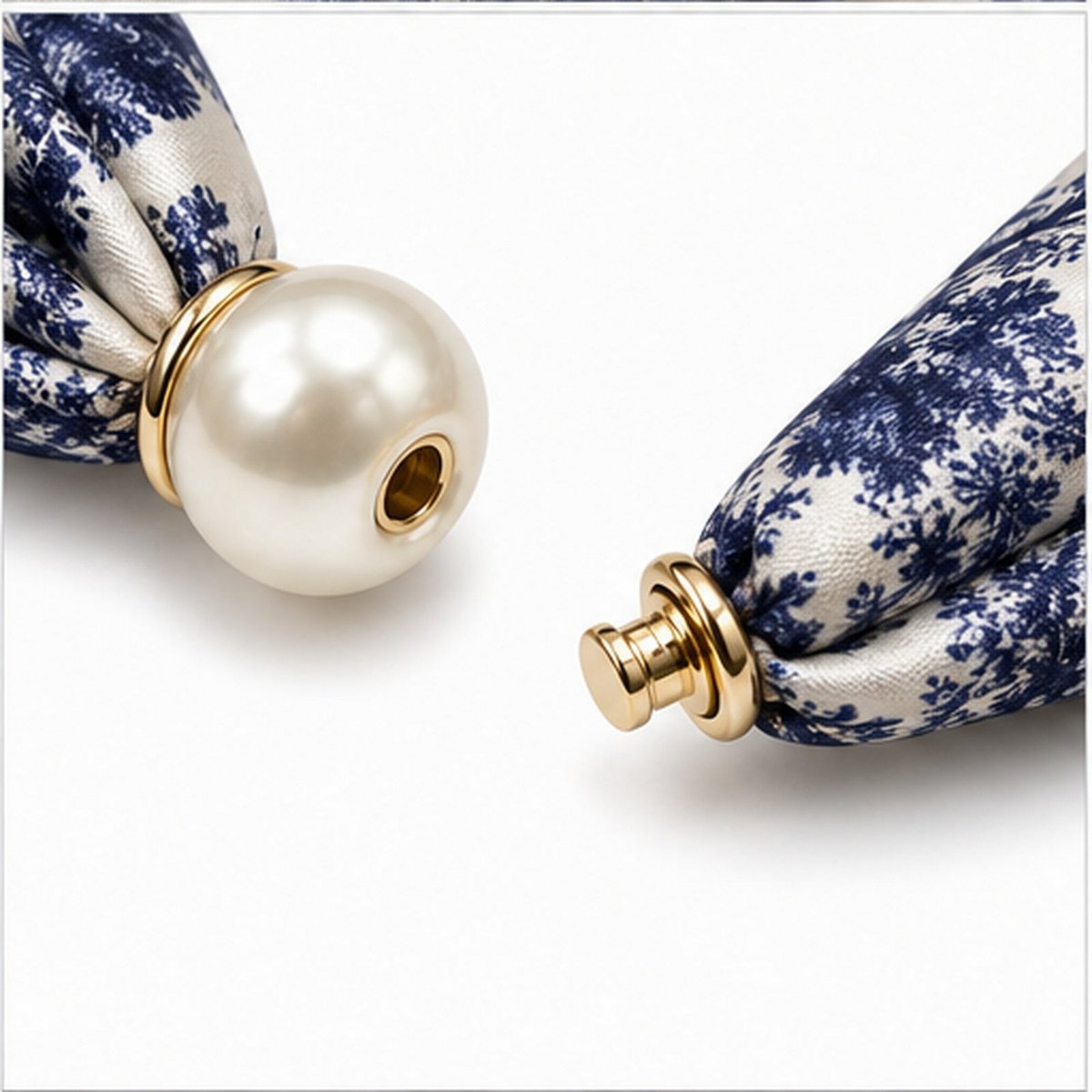 HS Pearl Scarf New Colors - Magnetic Pearl Closure