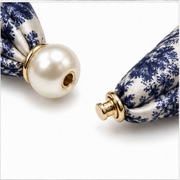 HS Pearl Scarf New Colors - Magnetic Pearl Closure