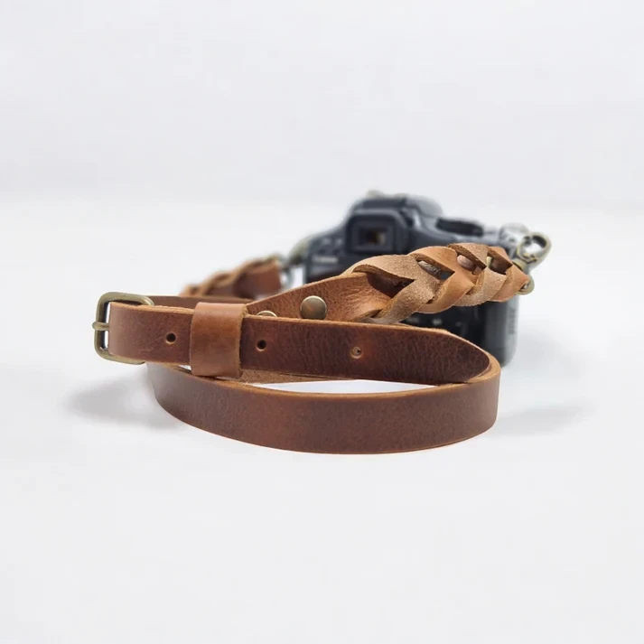 Leather Camera Strap | Brown