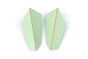 Earrings Folded Vertical