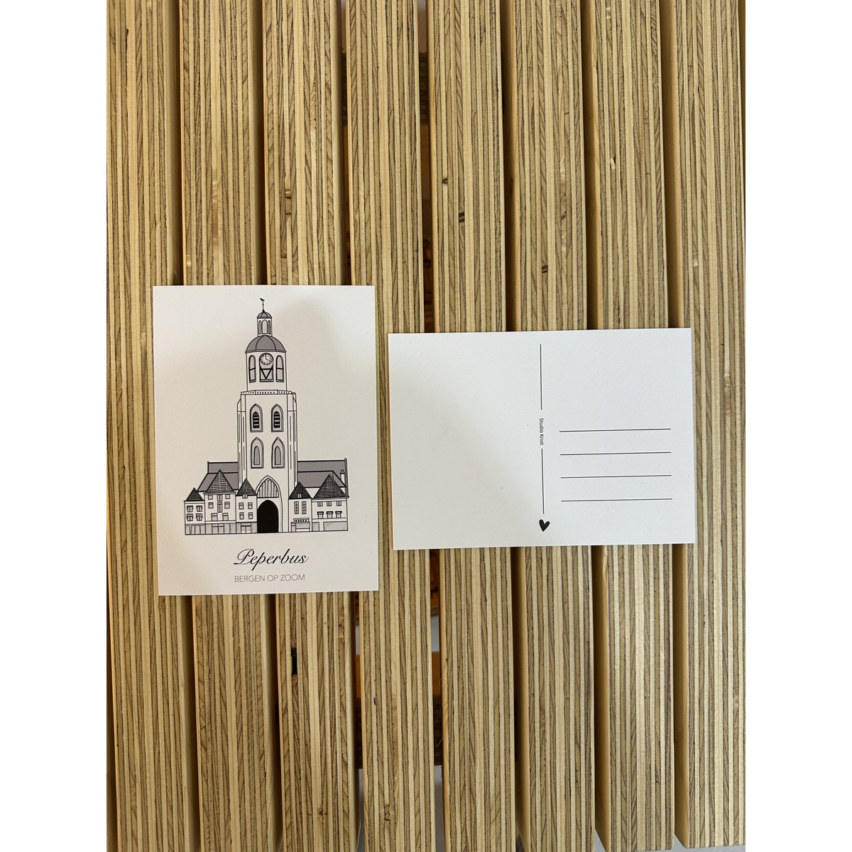 Carte postale Peperbus Bergen op Zoom