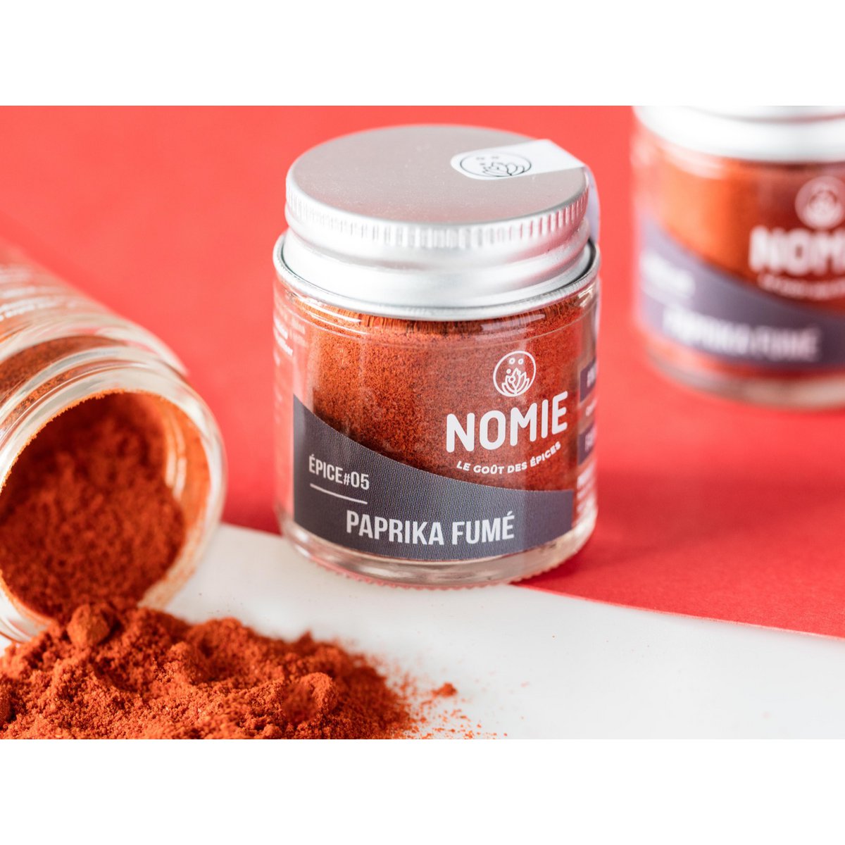 Organic smoked paprika (powder) (60ml)