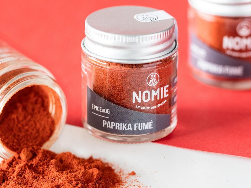 Organic smoked paprika (powder) (60ml)