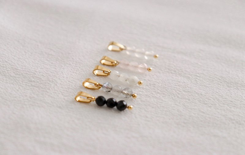 Gemstone Power Pendants - Gold
