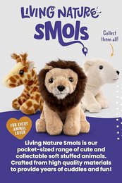 Living Nature peluche SMOLS Effraie des clochers peluche hibou