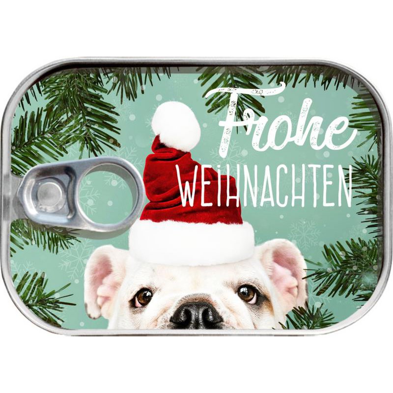 Dosenpost "Frohe Weihnachten"