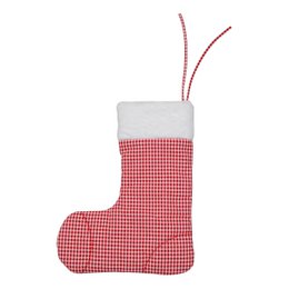 Kerstfamiliekous “Rood geruit”, vakantiecadeau