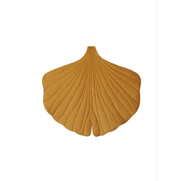 „Honey“ Samt-Ginkgo-Blatt-Matte