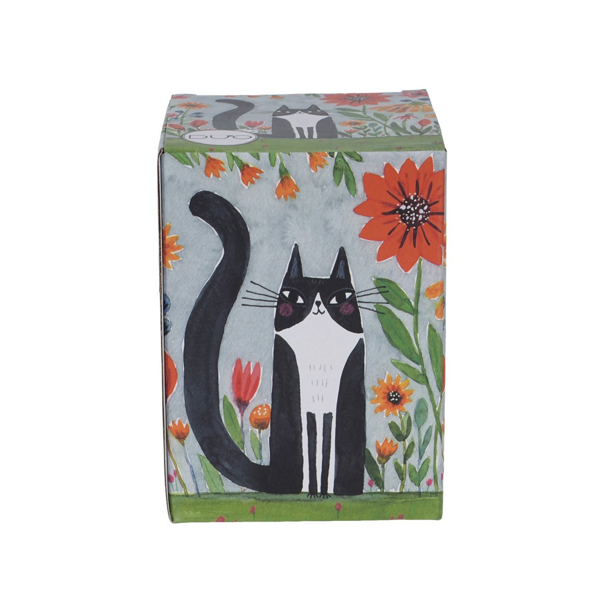 DUO CATS Thermal Mug 330ml, MEADOW, giftbox