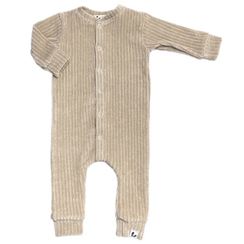 Playsuit sztruks piasek