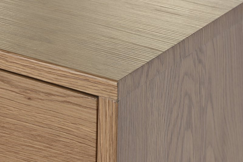 BUFFET MDF MÉTAL 160X45X75 NATUREL MB203020
