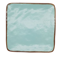 Streetfood - Tapas bordje Turquoise 11.5cm * 11.5cm